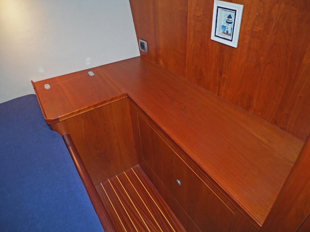 Achterkajuit, Accommodatie